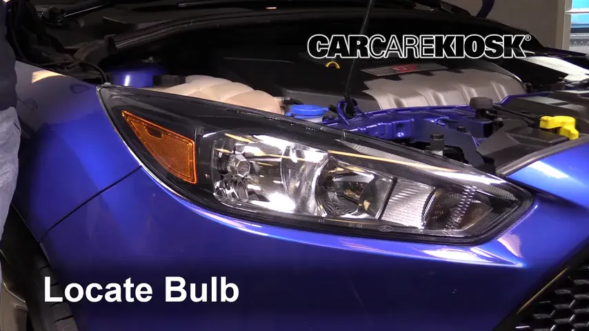 2016 Ford Focus ST 2.0L 4 Cyl. Turbo Lights Headlight (replace bulb)